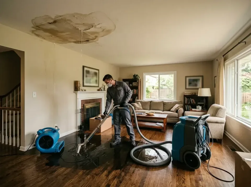 attic-pipe-burst-ceiling-drip-008 — frequently asked questions, Water Damage Restoration & Carpet Care in Brookland, AR